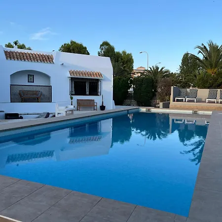 Villa De Osos - 3min Walk To The & Club De Golf Playa Serena, Entire House, With Xxl Private Pool & Gym Roquetas de Mar